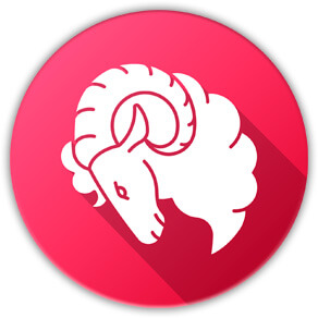 Aries zodiac icon