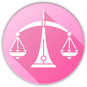 Libra zodiac icon