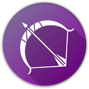 Sagittarius zodiac icon