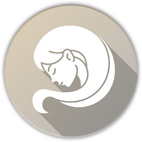 Virgo zodiac icon
