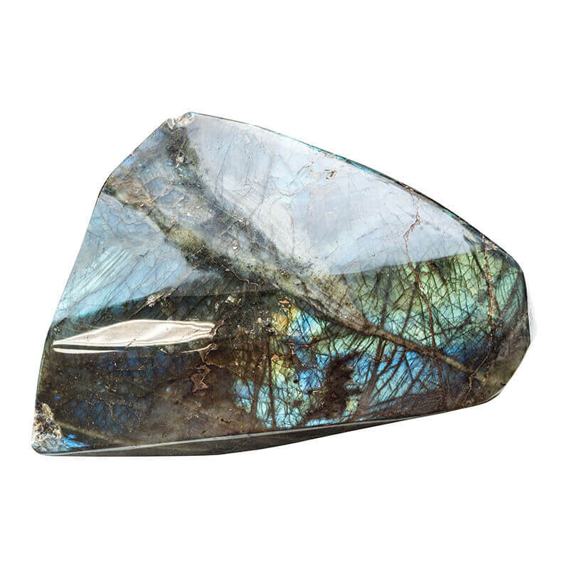 Photograph of Labradorite crystal