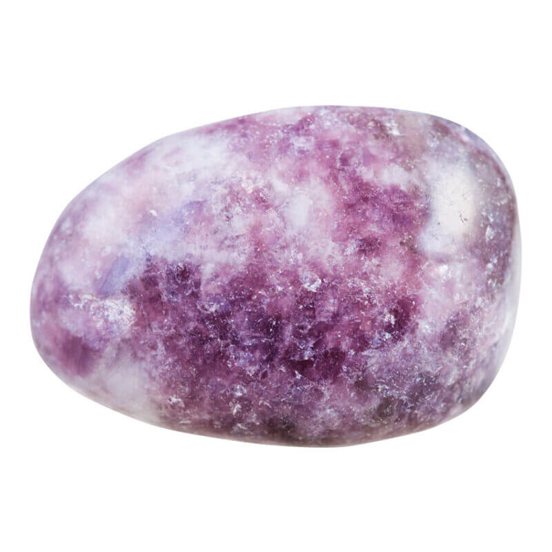Photograph of Lepidolite crystal