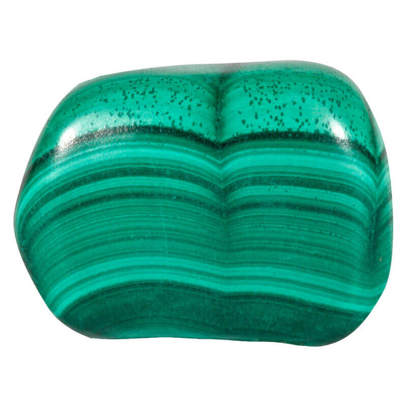 Photograph of Malachite crystal