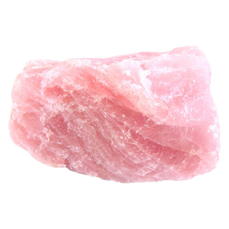 Photograph of Rose Quartz crystal