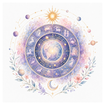 An illustration representing Astrology