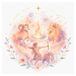 An illustration representing Fire Signs