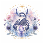 An illustration representing Scorpio