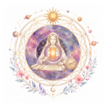 An illustration representing Synastry