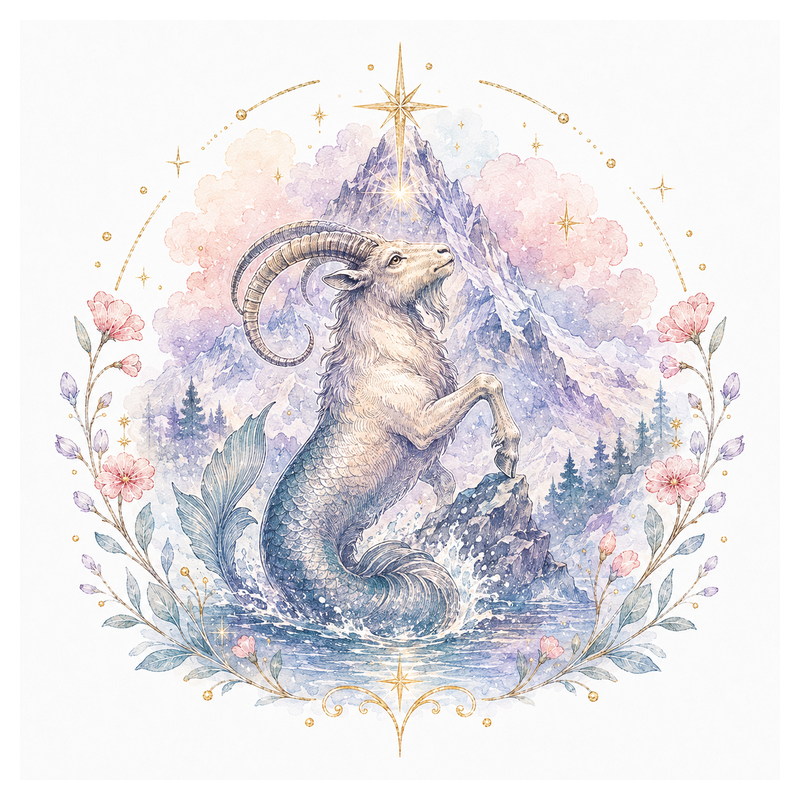 An illustration representing Capricorn