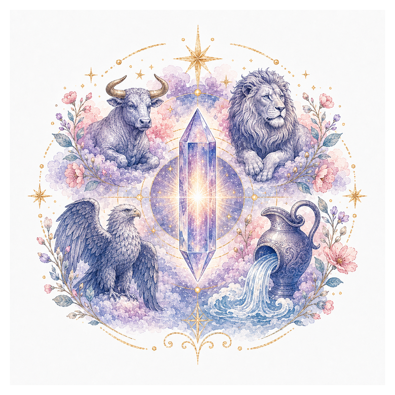 An illustration representing Fixed signs