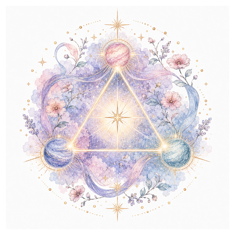 An illustration representing Trine