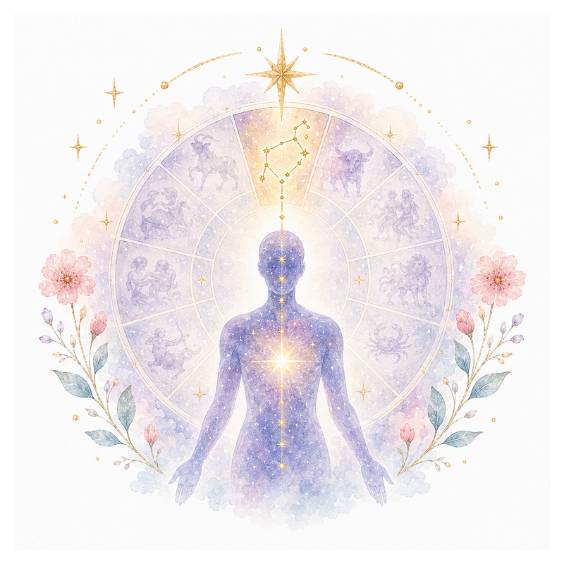 An illustration representing Zodiac Sign