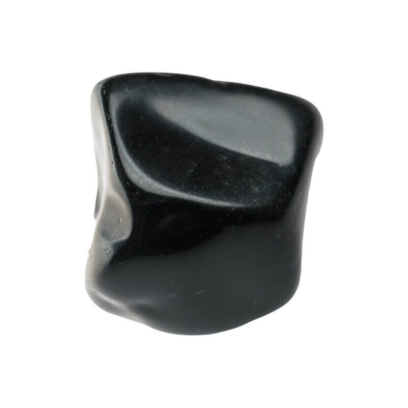 Photograph of Black Obsidian crystal