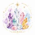 Crystals category art