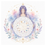 An illustration representing Birth Chart