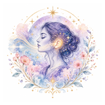 An illustration representing Clairaudience (Clear Hearing)