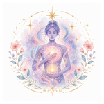 An illustration representing Clairsentience (Clear Feeling)