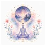 An illustration representing Remote Viewing