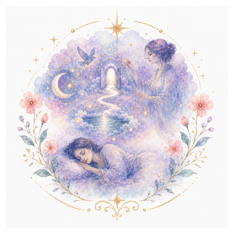 An illustration representing Dream Analysis