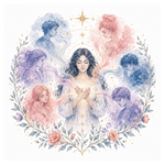 An illustration representing Empath Reading