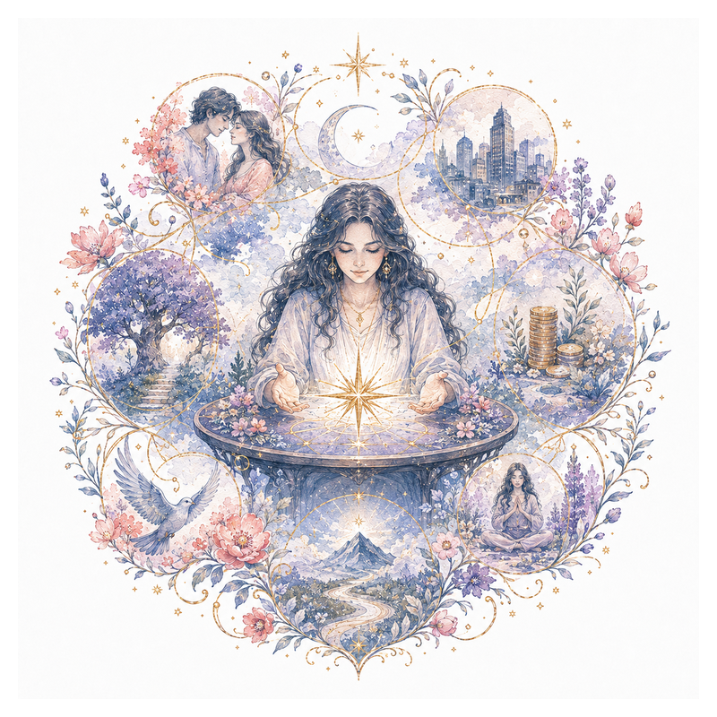 An illustration representing General Reading