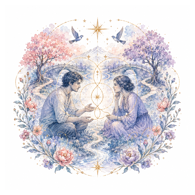 An illustration representing Relationship Reading