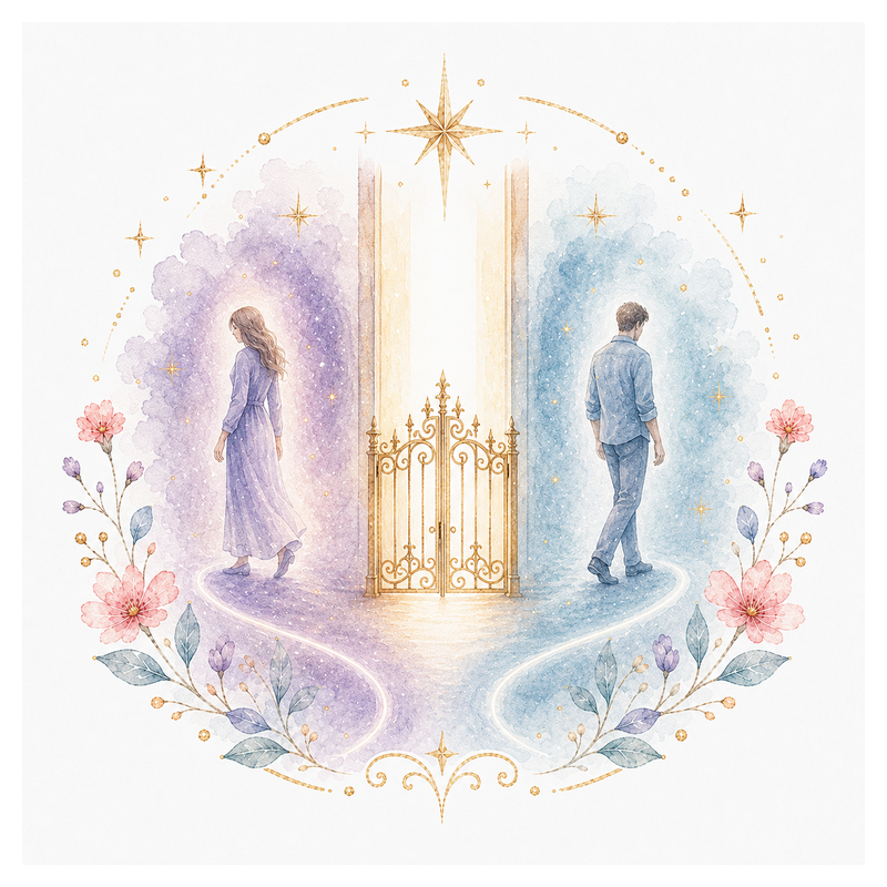 Mystical illustration representing No-Contact