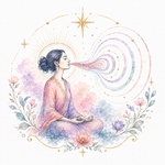 Mystical illustration representing Mantra