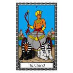 Illustration of the The Chariot tarot card