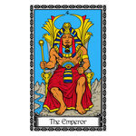 Illustration of the The Emperor tarot card