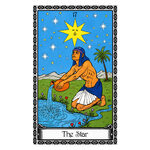 Illustration of the The Star tarot card