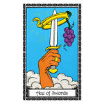 Illustration of the Ace of Swords tarot card