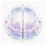 An illustration representing Swords