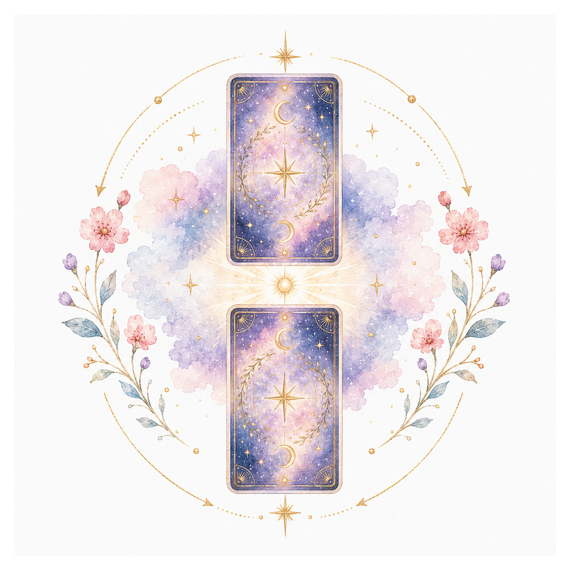 An illustration representing Card Reversal