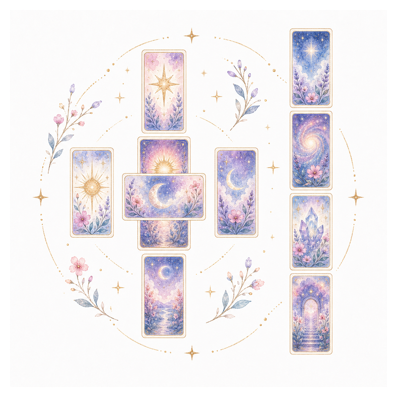 An illustration representing Celtic Cross