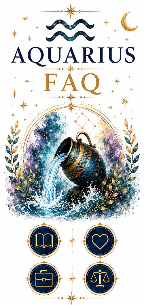 Aquarius zodiac frequently asked questions