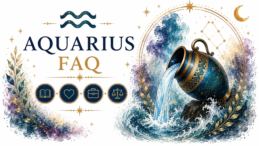 Aquarius zodiac frequently asked questions