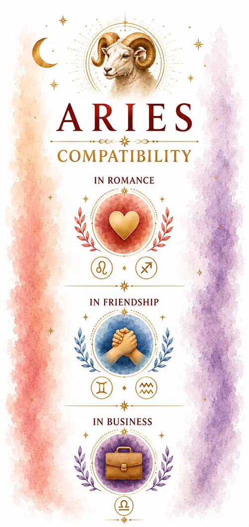 Aries zodiac compatibility