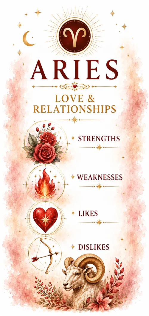 Aries love and relationships
