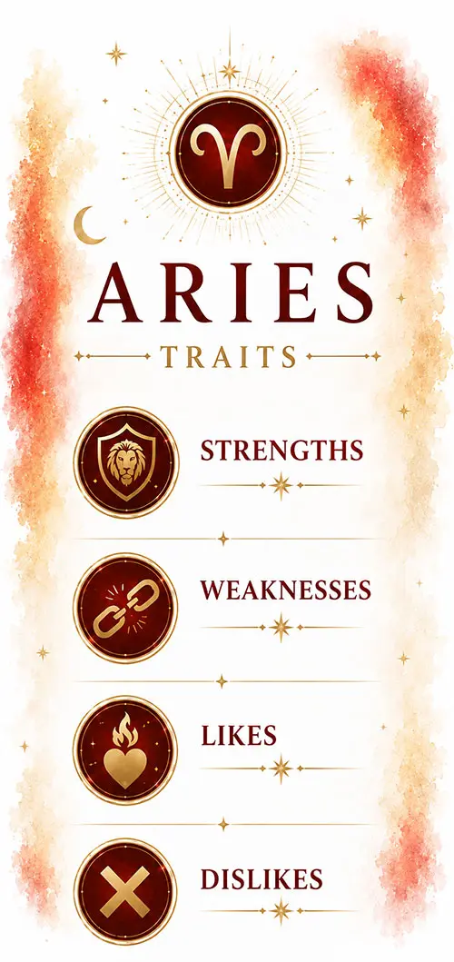 Aries personality traits and characteristics