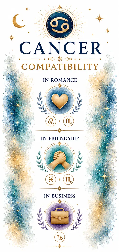 Cancer zodiac compatibility