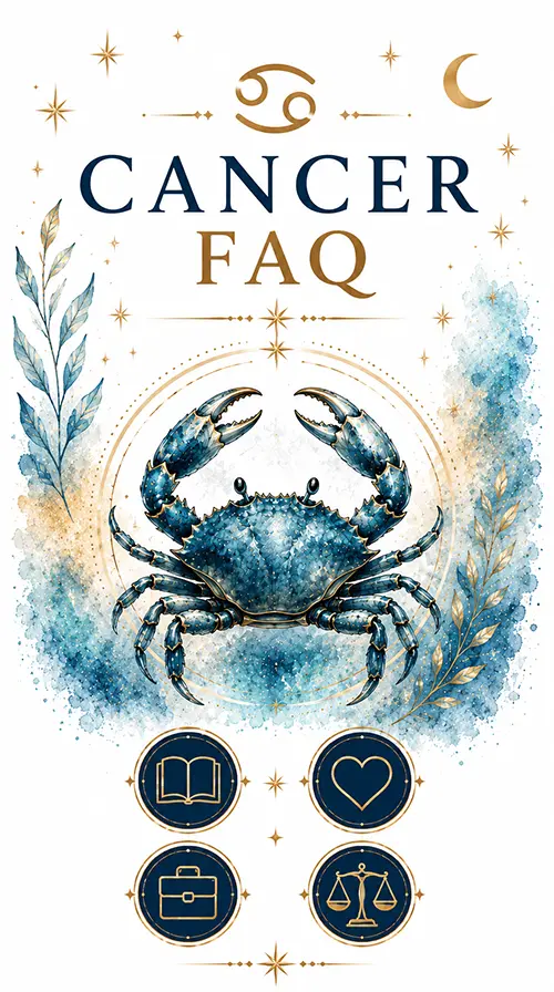 Cancer zodiac frequently asked questions