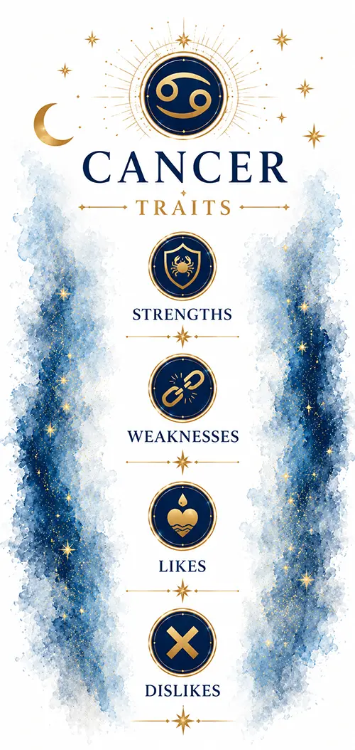 Cancer personality traits and characteristics
