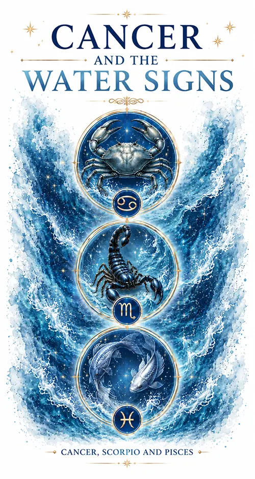Cancer and the water zodiac signs