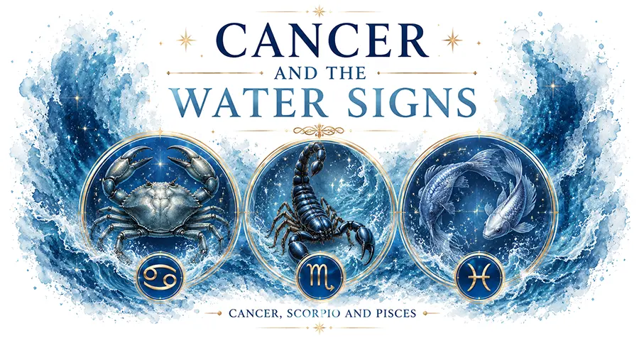 Cancer and the water zodiac signs