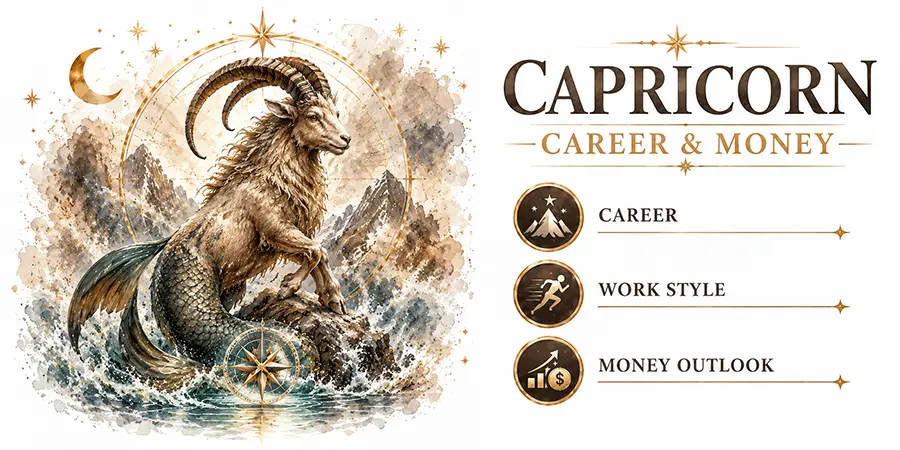 Capricorn career and money