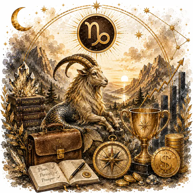 Capricorn career and financial traits
