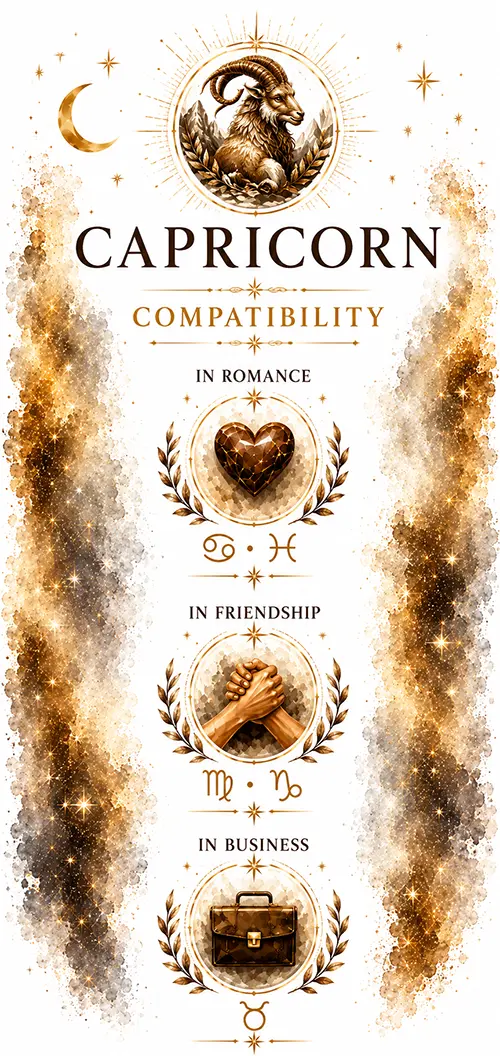 Capricorn zodiac compatibility