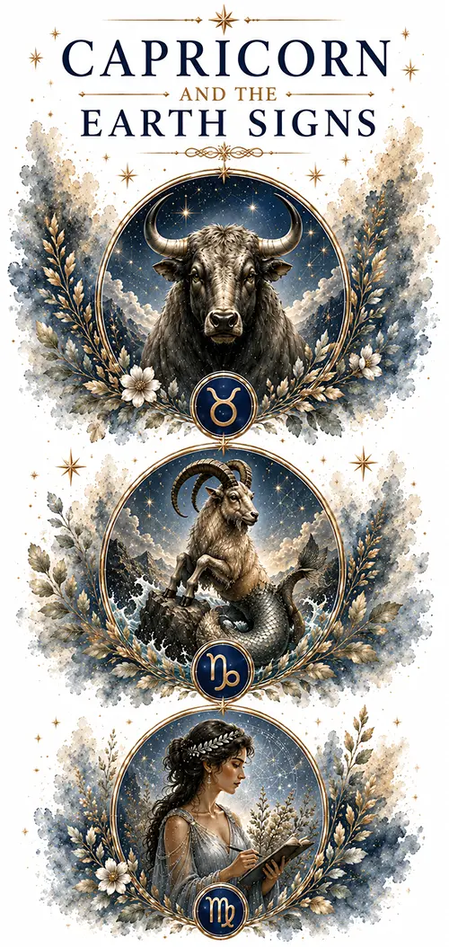 Capricorn and the earth zodiac signs