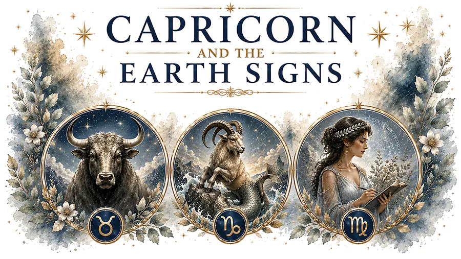Capricorn and the earth zodiac signs